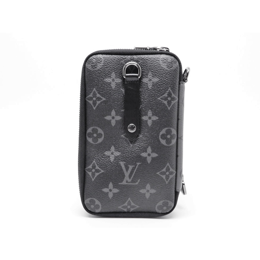 Louis Vuitton Monogram Eclipse Reverse Double Pho… - image 4
